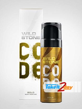 Wild Stone Code Gold Perfumed Body Spray For Men 120 ML